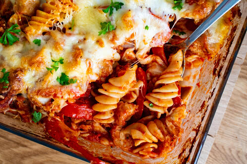 Riċetta tal-pasta moqlija fl-istil Allgäuer